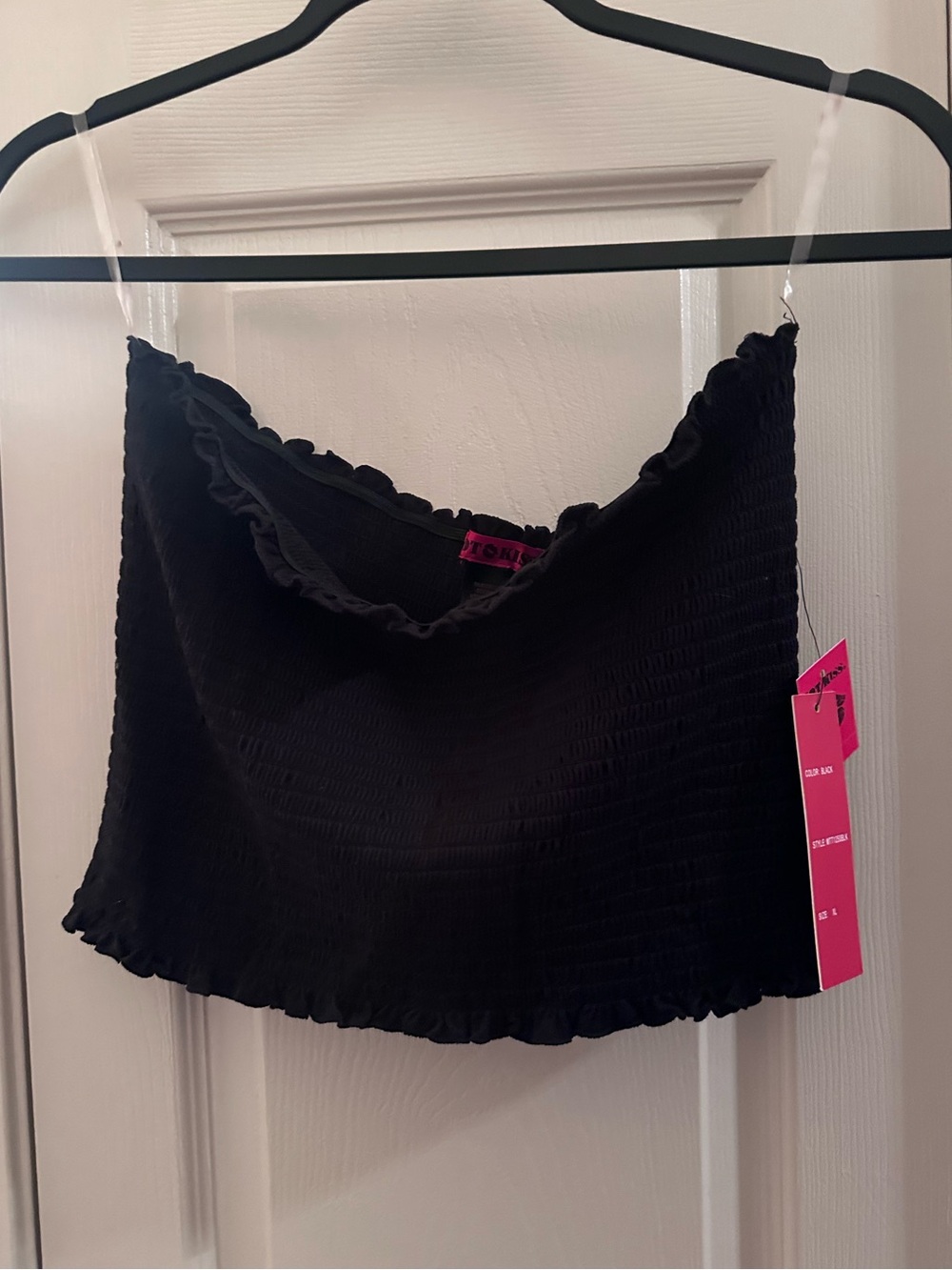 Black tube top